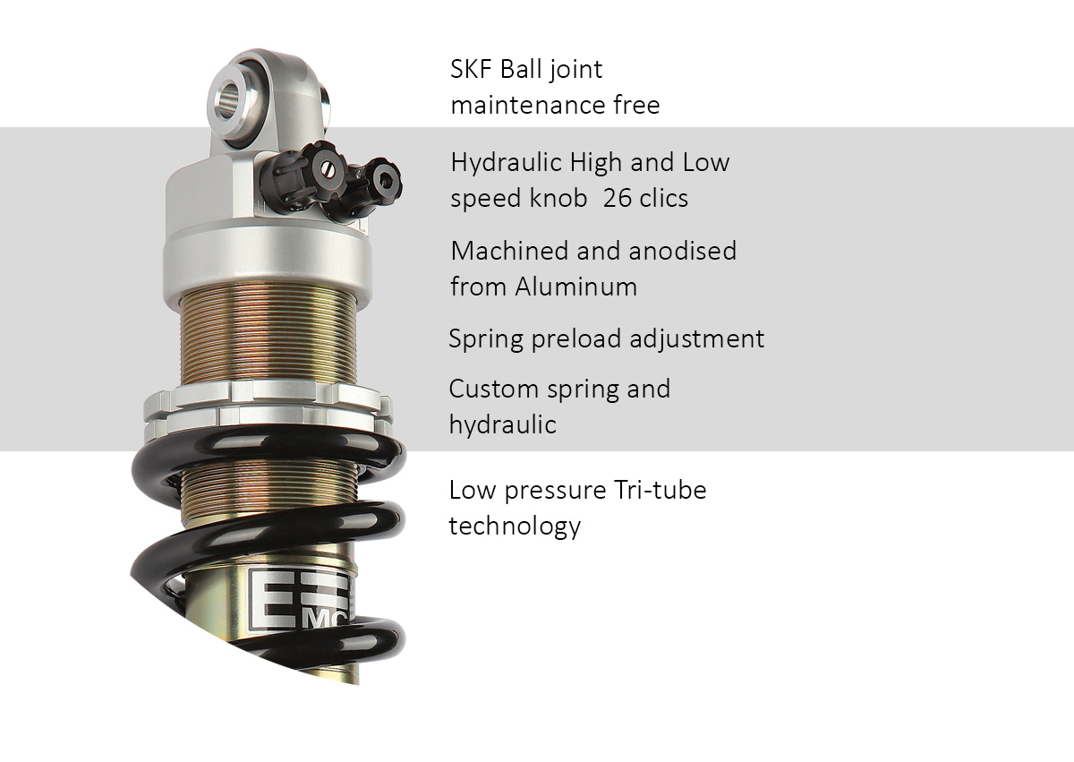 Details - ROAD 2 shock absorber EMC SUSPENSIONS