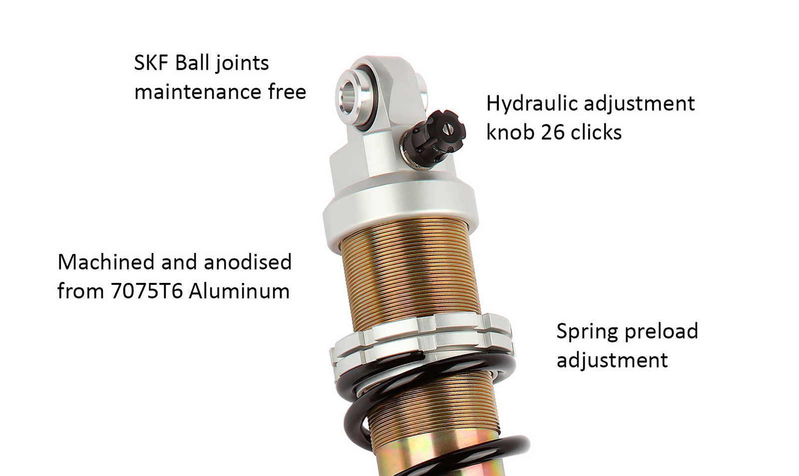 Details - TWIN ROADSTER shock absorber EMC SUSPENSIONS